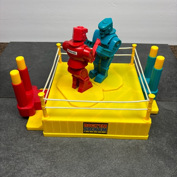 Mattel Other - Rockem Sockem Robots 2014 Toy Kids Game Play